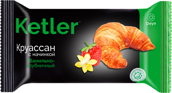 КРУАССАН фас Ketler ваниль клубн 42гр/35шт(ДЕ)