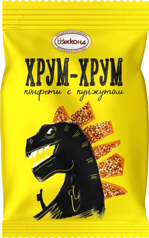КОН фас ХРУМ-ХРУМ с кунжутом 100гр/27шт(АО)