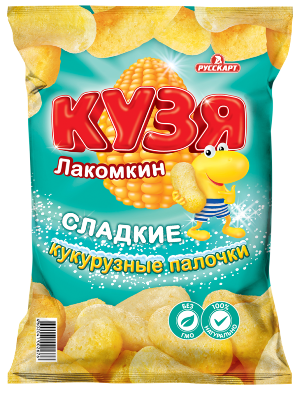 СНЭКИ Кузя Лакомкин кукурузные 38гр/30шт(РС)