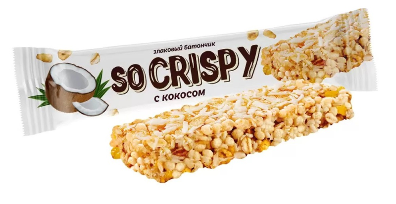 БАТ So Crispy кокос 40гр/8*24шт(НК)