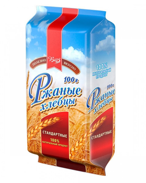 ХЛЕБЦЫ Ржаные 100гр/24шт(ВК)