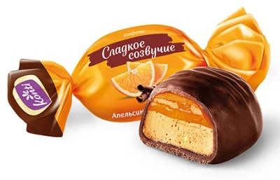 КОН Сладкое созвучие апельсин с шоколадом 4*1кг(КН)