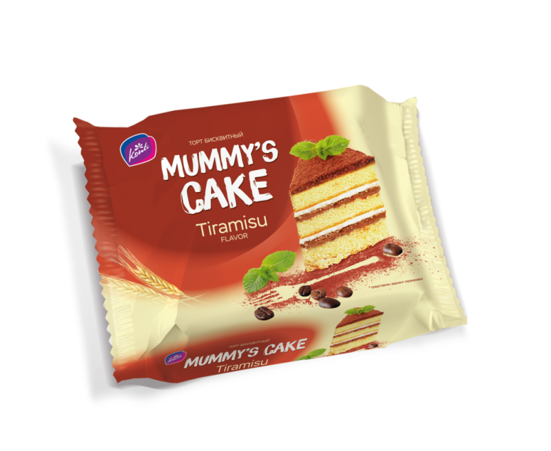 ТОРТ Mummy's cake тирамису 350гр/6шт(КН)