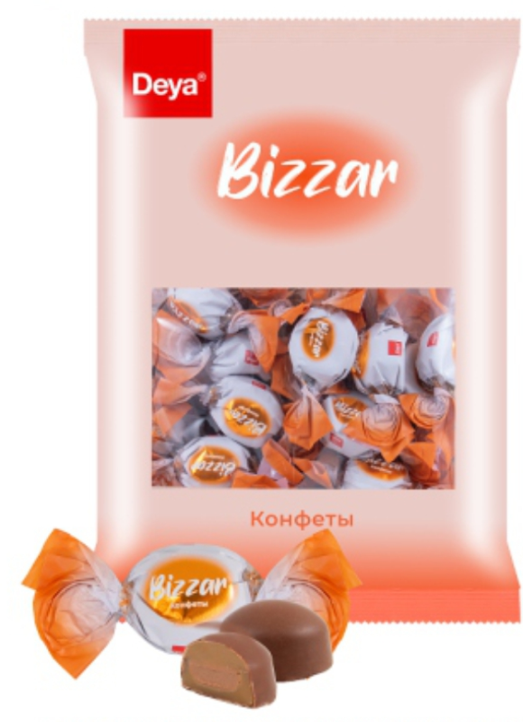 КОН Bizzar тоффи мол нач 8*0,5кг(ДЕ)