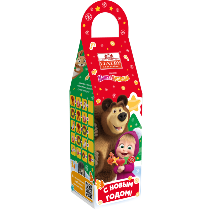 НП Фонарик Маша и Медведь 200гр/18шт