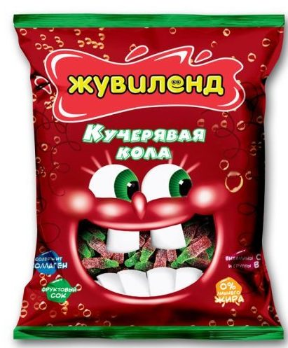 МАР фас Жувиленд Кучерявая кола 85гр/16шт(ЛК)