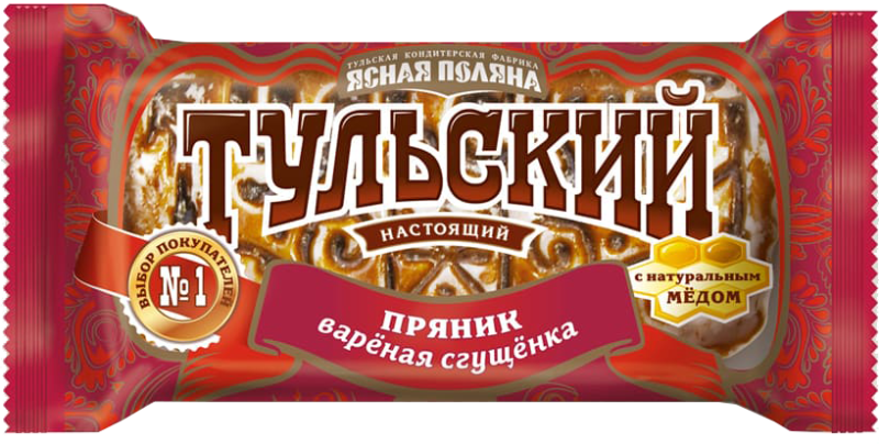 ПРЯНИКИ фас Тульский вар сгущ 130гр/24шт(ОК)