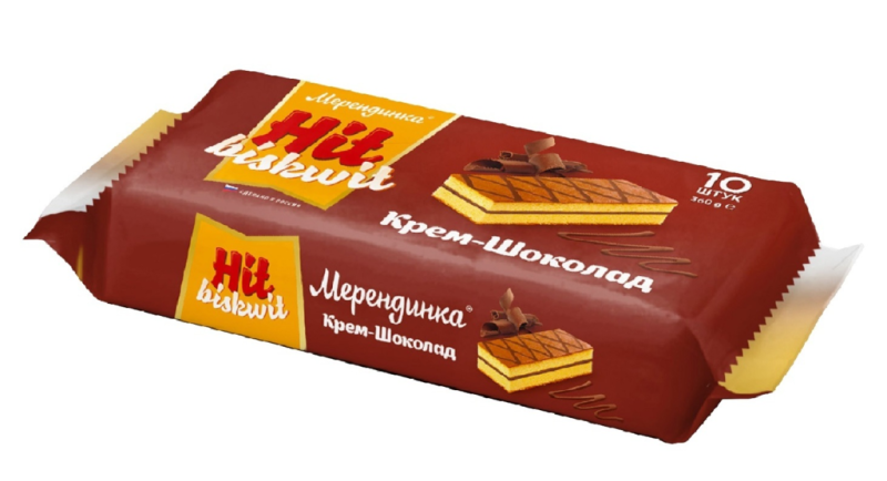ПИРОЖНОЕ Мерендинки крем шоколад 360гр/9шт(ОК)