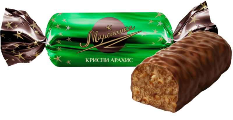 КОН корпус Марсианка криспи арахис 4*1кг(СО)