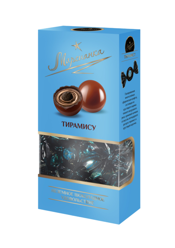 НАБ Марсианка тирамису 180гр/24шт(СО)