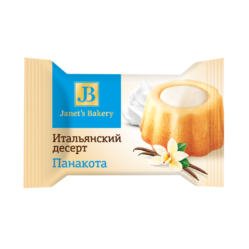 КОН десерт Janets Bakery итальянский Панакота 6*0,5кг(СЛ)