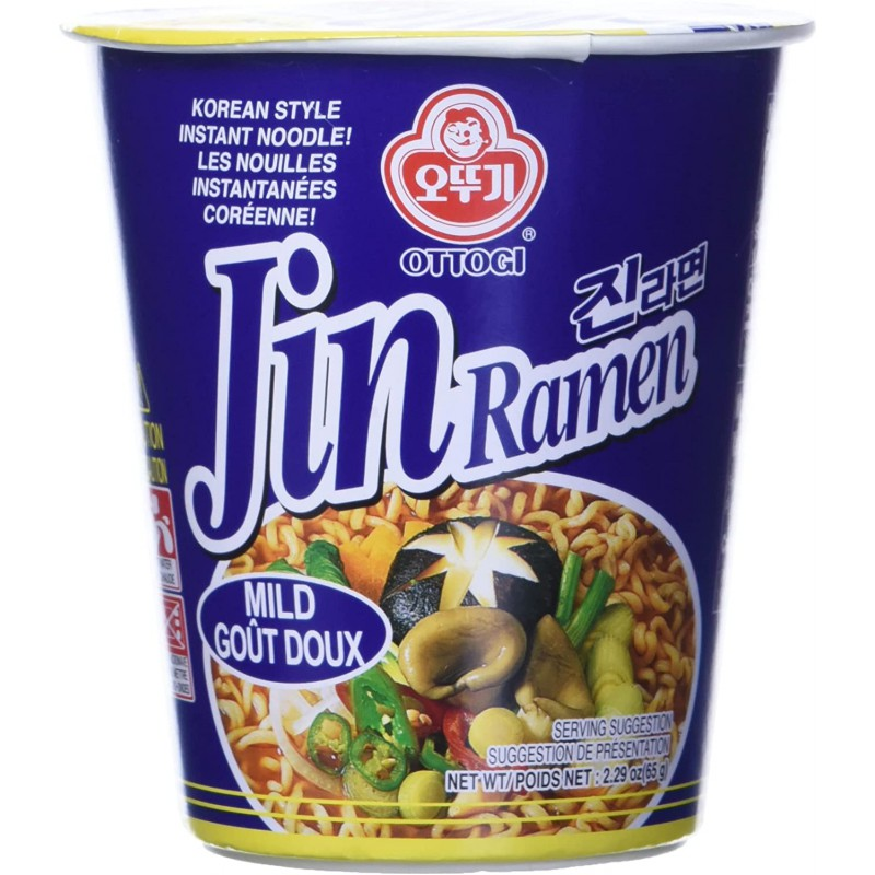 ЛБП 65 JIN Ramen mild стакан 15шт(ОТ)