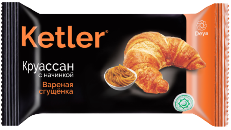КРУАССАН фас Ketler сгущ мол 42гр/35шт(ДЕ)