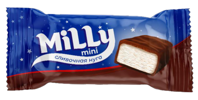 КОН Milly mini сливочная нуга 6*0,5кг(НК)