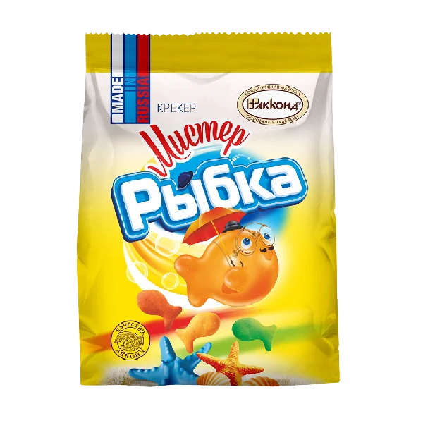 КРЕКЕР фас Мистер рыбка 300гр/13шт(АО)