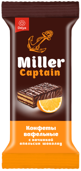 КОН ваф Captain Miller апельсин шок 3кг(ДЕ)
