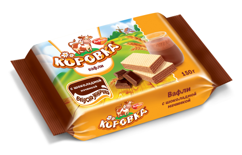 ВАФ фас Коровка шок нач 150гр/22шт(ОК)