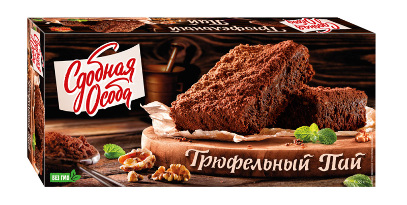 ПИРОГ Трюфельный пай 380гр/6шт(ЧР)