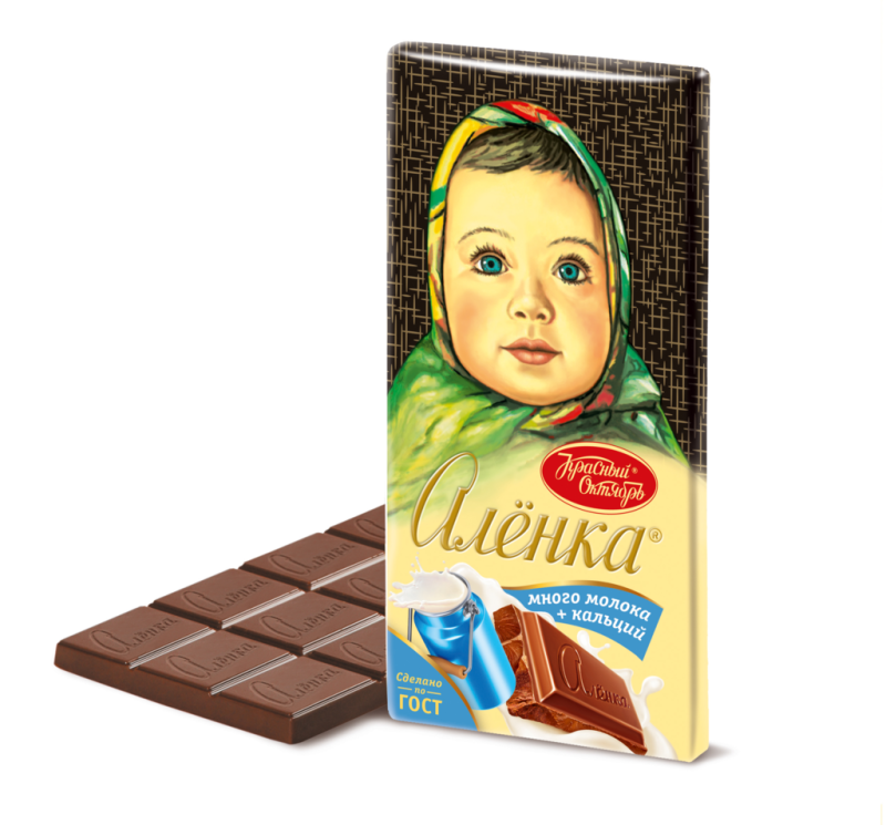 ШОК Аленка много молока 75гр/96шт(ОК)