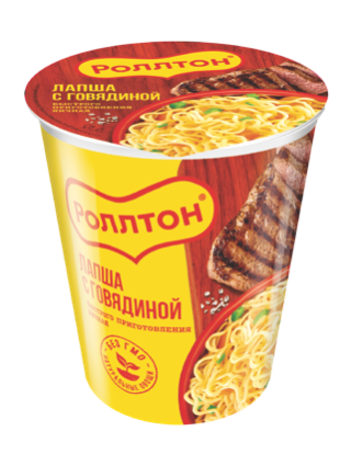 РТ 70 Лапша гов стакан 24шт(МВ)