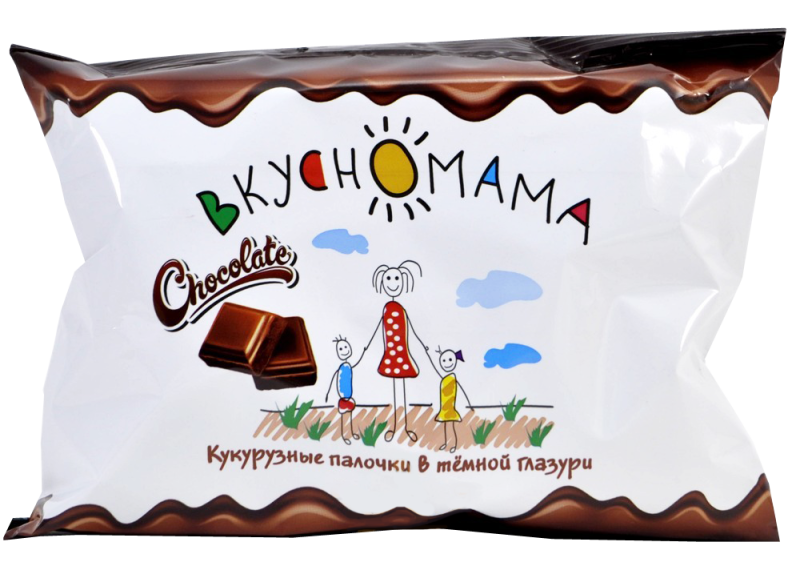 СНЭКИ Вкусномама Семейный кукуруз палочки в ш/г 55 гр/12шт(ЕС)