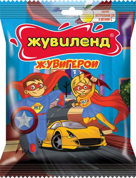 МАР фас Жувиленд Жувигерои 85гр/16шт(ЛК)