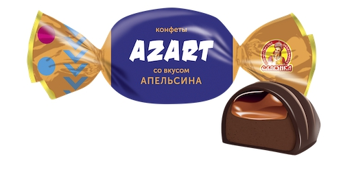 КОН Azart со вкусом апельсина 6*1кг(СЛ)