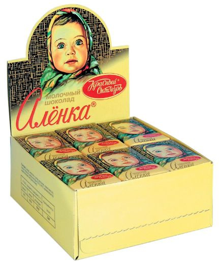 ШОК Аленка молочный 15гр/7*42шт(ОК)