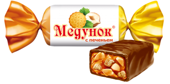 КОН Медунок арахис и печенье 6*1кг(СЛ)