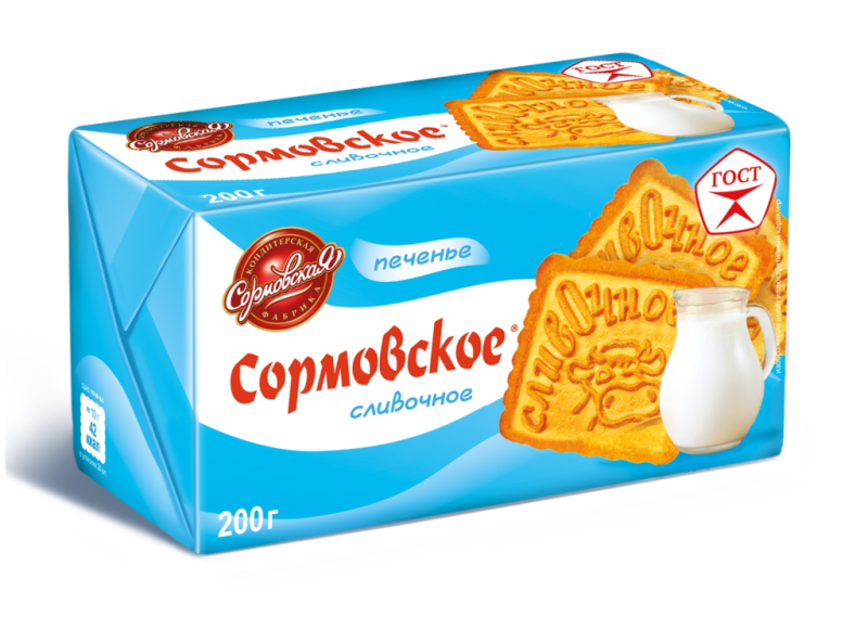 ПЕЧ фас Сормовское сливочное 200гр/24шт(ОК)
