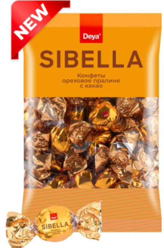 КОН Sibella какао орех пралине 8*0,5кг(ДЕ)