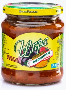 БАК икра 440 овощная любительская по-домашнему 12шт(ЛР)