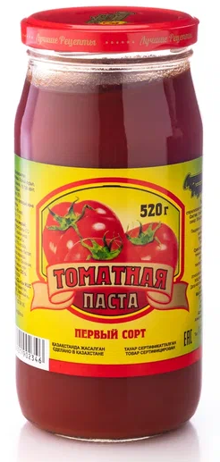 БАК томатная паста 520 1сорт 12шт(ЛР)