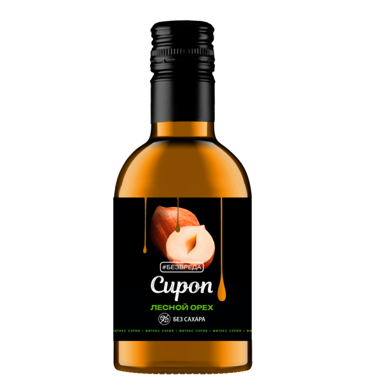 СИРОП без сахара Лесной орех 270гр/6шт(БВ)