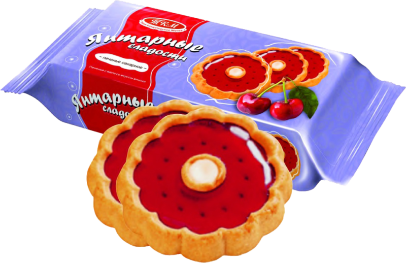 ПЕЧ фас Янтарные сладости вишня 250гр/16шт(ЛЗ)