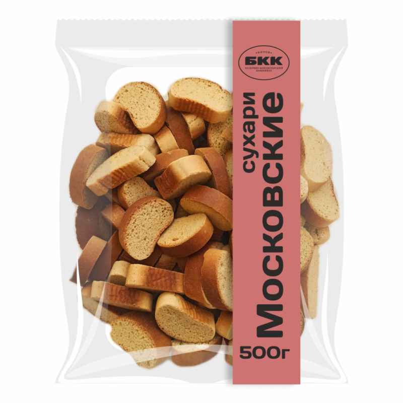 СУХАРИ фас Московские 6*0,5 кг(БК)