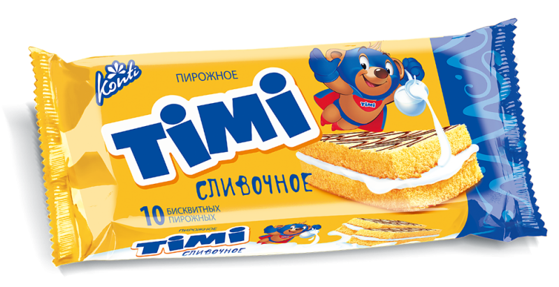 ПИРОЖНОЕ Тими 300гр/9шт(КН)