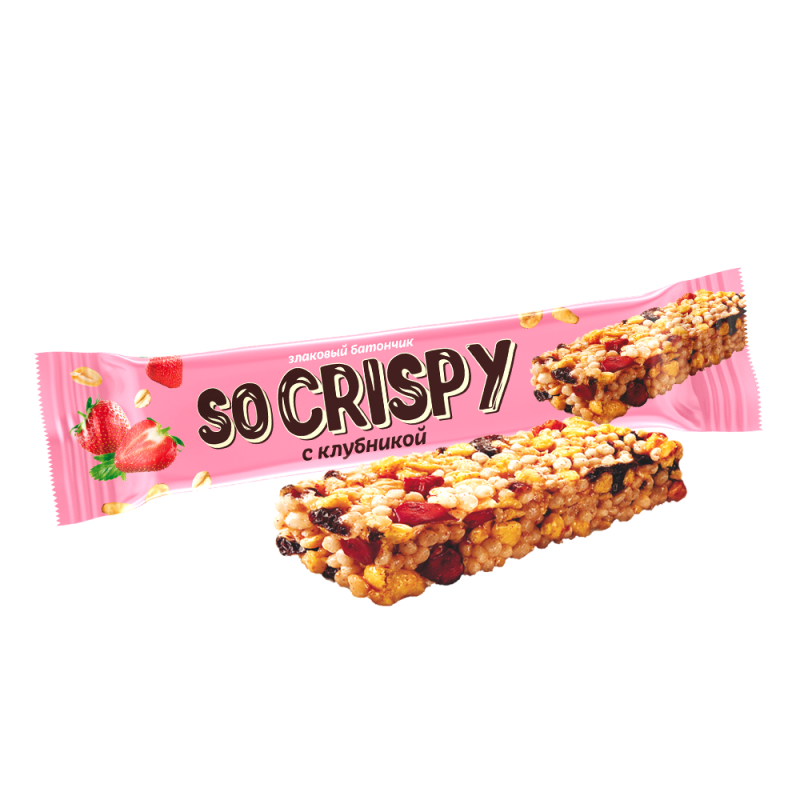 БАТ So Crispy клюква 40гр/8*24шт(НК)