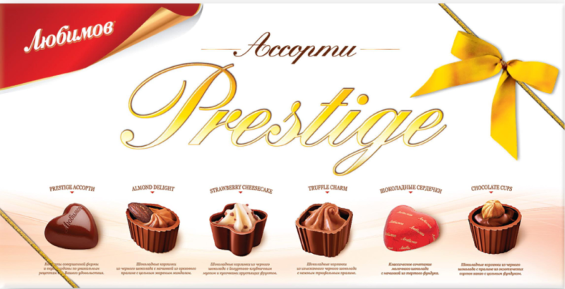 НАБ Prestige Ассорти 286гр/5шт(МЛ)