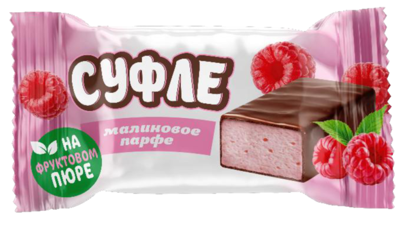 КОН Суфле малиновое парфе 4*1кг(НК)