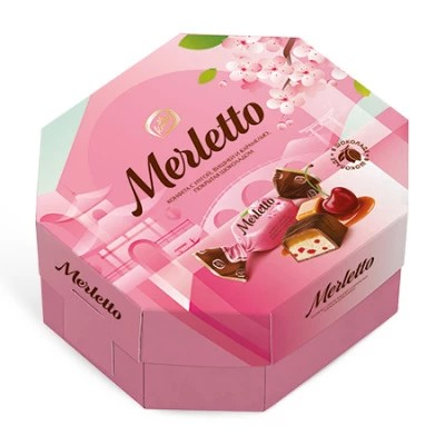 НАБ Merletto вишня 150гр/18шт(КН)