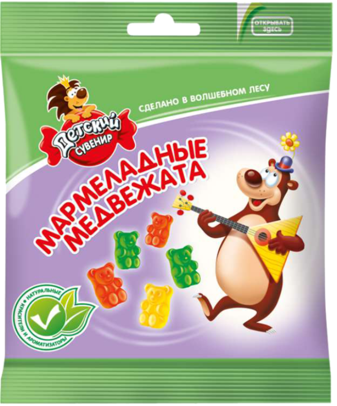 МАР фас Лёвушка детям медвежата 70гр/16шт(СЛ)
