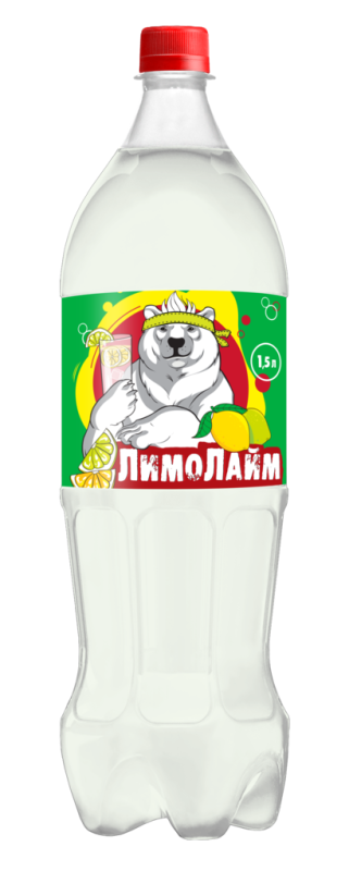 НАП ЛимоЛайм вкус лимон и лайм 1,5л*6шт(ЭК)