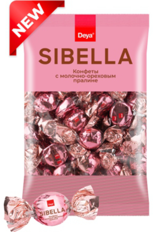 КОН Sibella мол орех пралине 8*0,5кг(ДЕ)