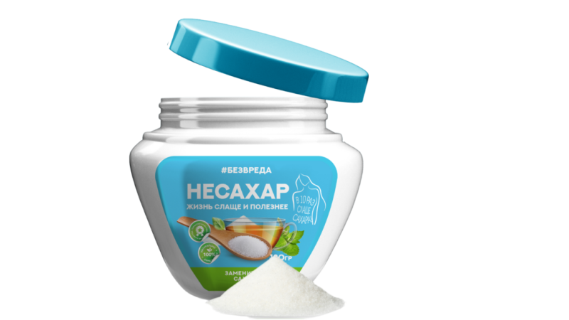 ПИЩ ДОБ НЕСАХАР Смесь подсластителей №1 сукралоза банка 180гр/16шт(БВ)