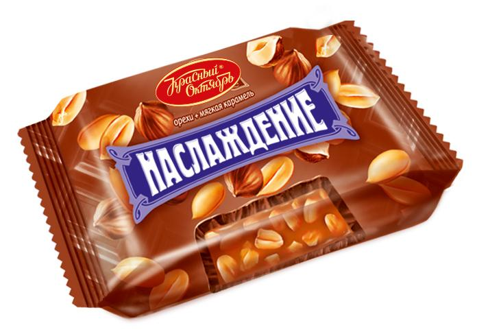 КОН Наслаждение мягк карамель 4*1кг(ОК)