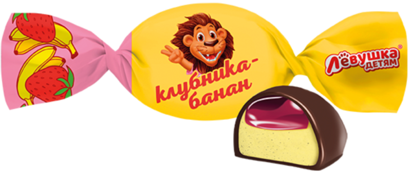 КОН Лёвушка детям клубника-банан 5*1кг(СЛ)