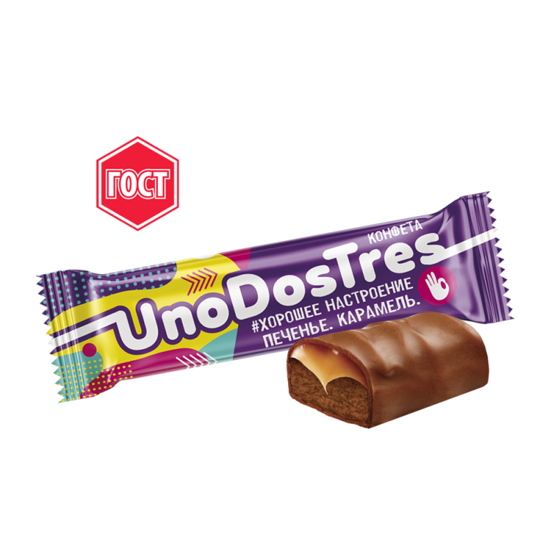 КОН UnoDosTres печ и карамель 6*0,5кг(НК)
