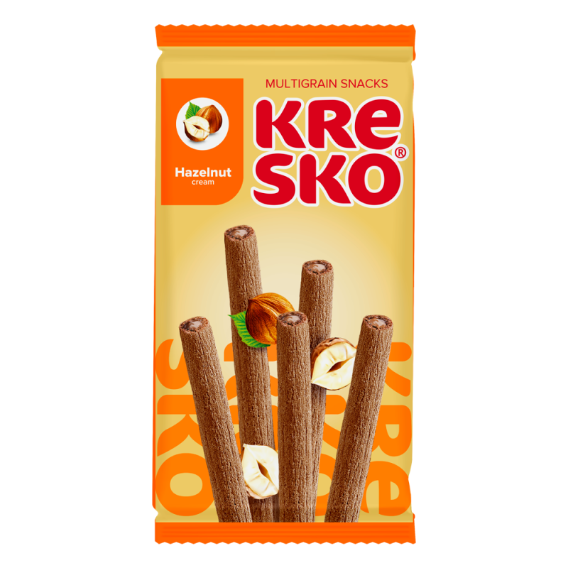 СНЭКИ фас Kresko ореховый крем 140гр/24шт(АК)
