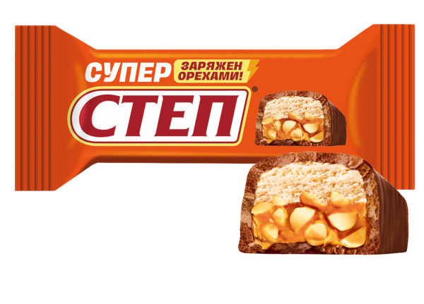КОН Супер Степ нуга арахис карам 6*1кг(СЛ)